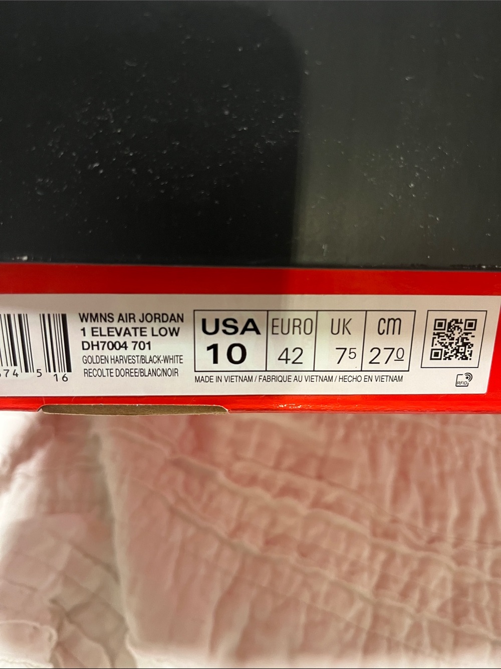 Women’s Air Jordan 1 Elevate Low (Stock X Verified paperwork)! - Picture 4 of 5